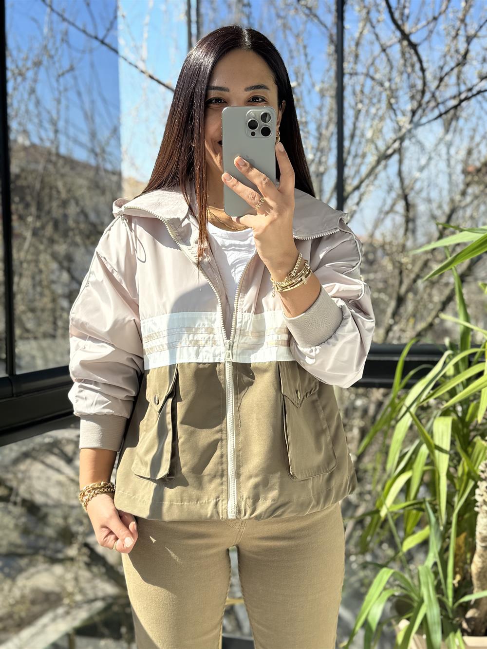 Mix Parka Yağmurluk Taş