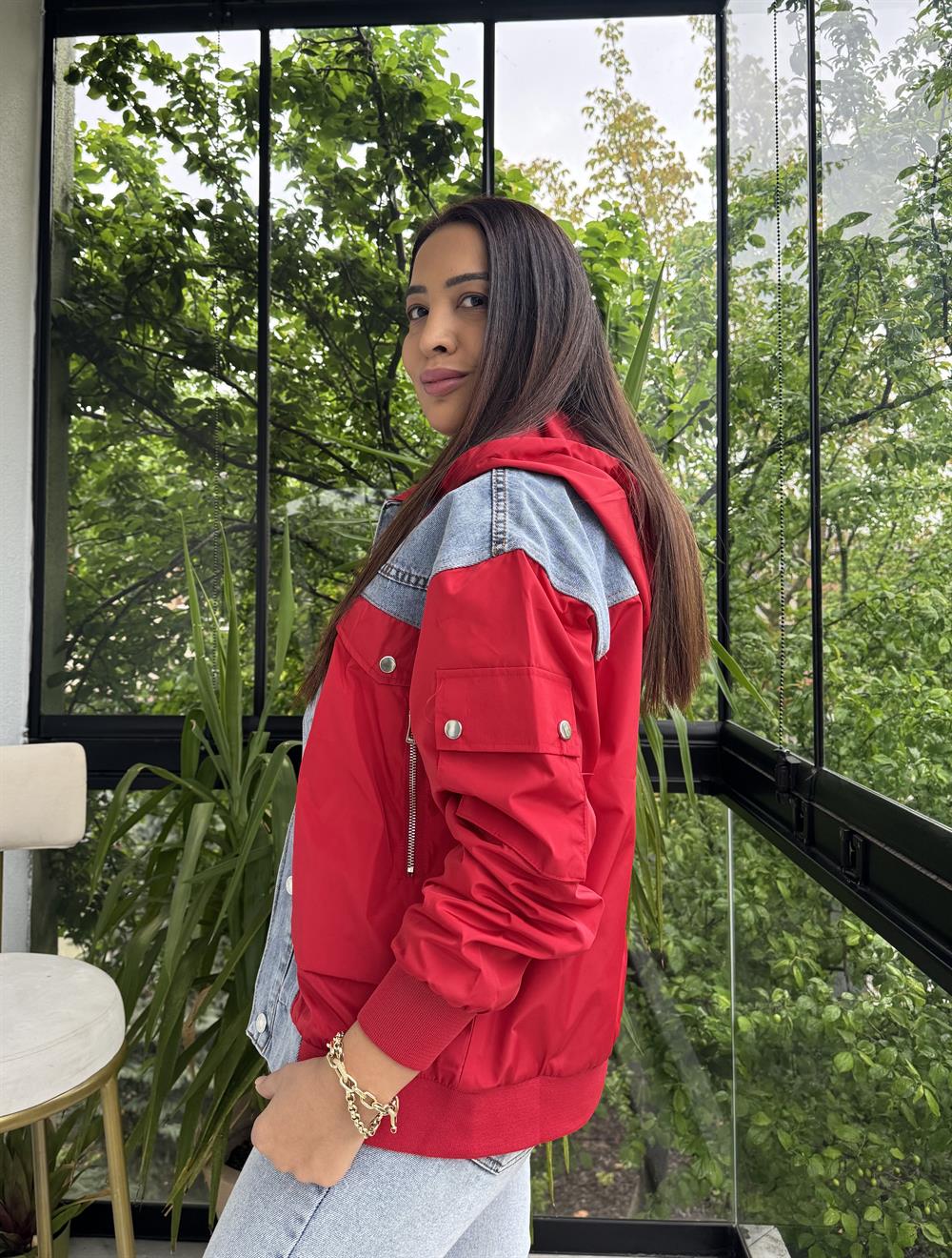 Mix Pilot Yağmurluk Kırmızı