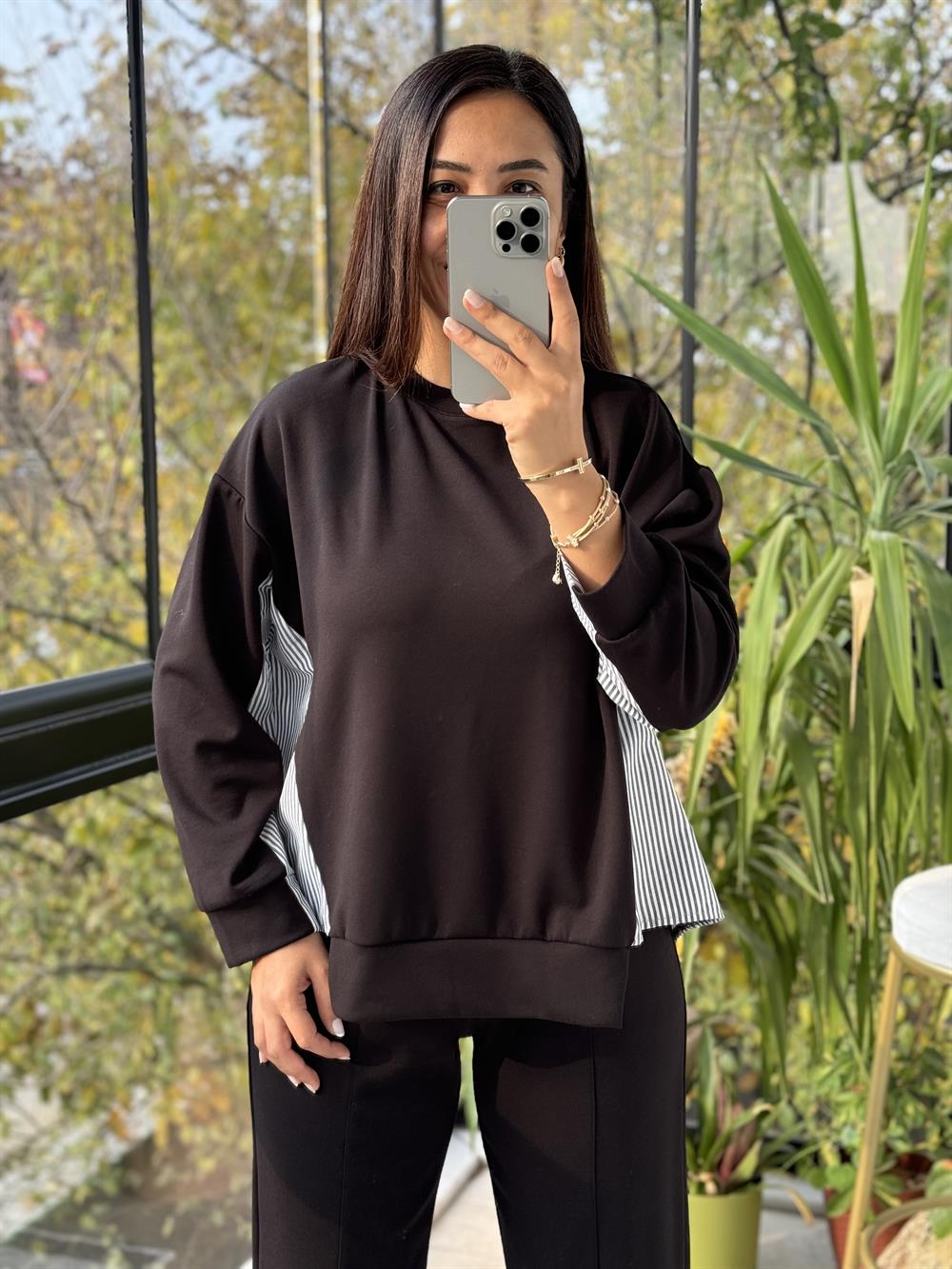 Oysho Modal Eşofman Takım Siyah