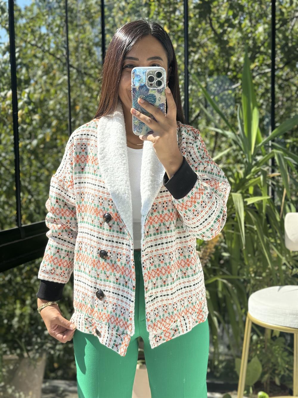 Pelüş Mont Turuncu