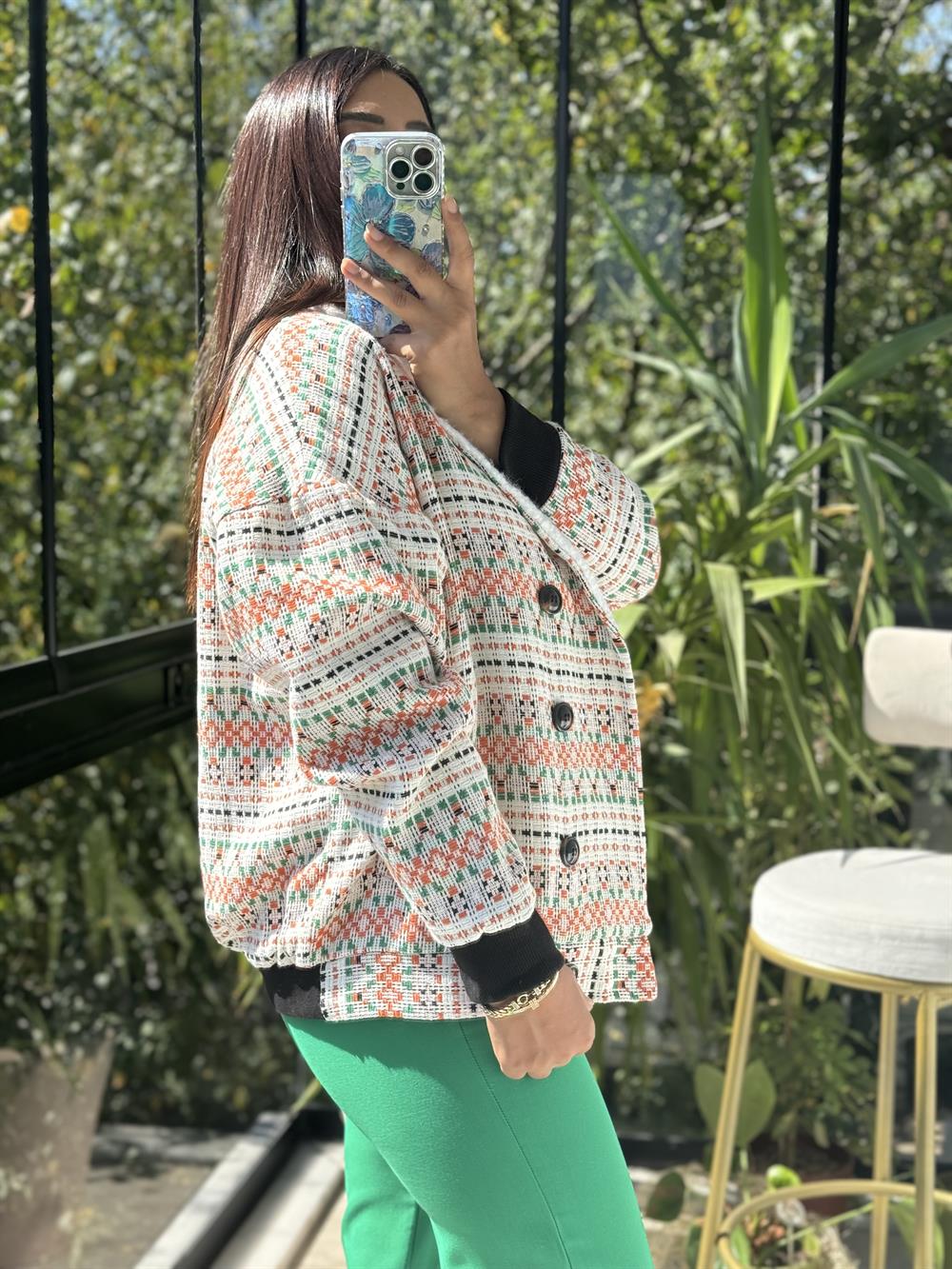 Pelüş Mont Turuncu