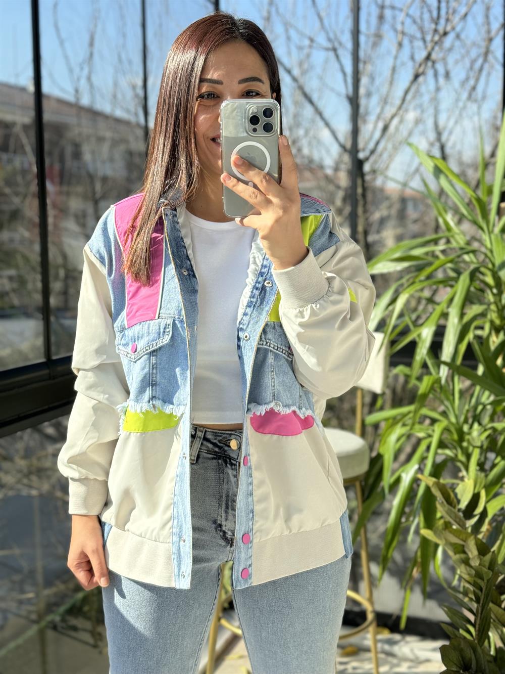 Porto Mix Biyeli Ceket Taş