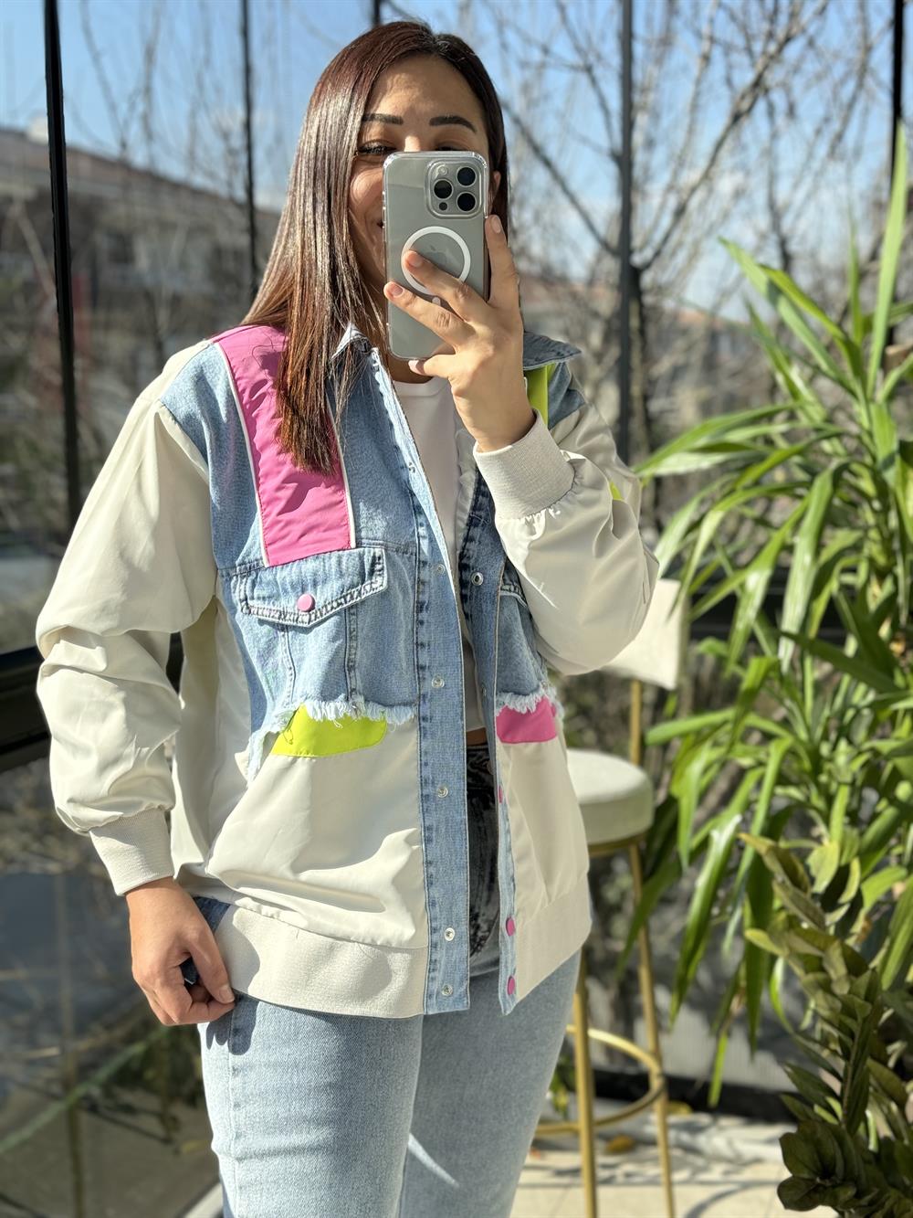 Porto Mix Biyeli Ceket Taş