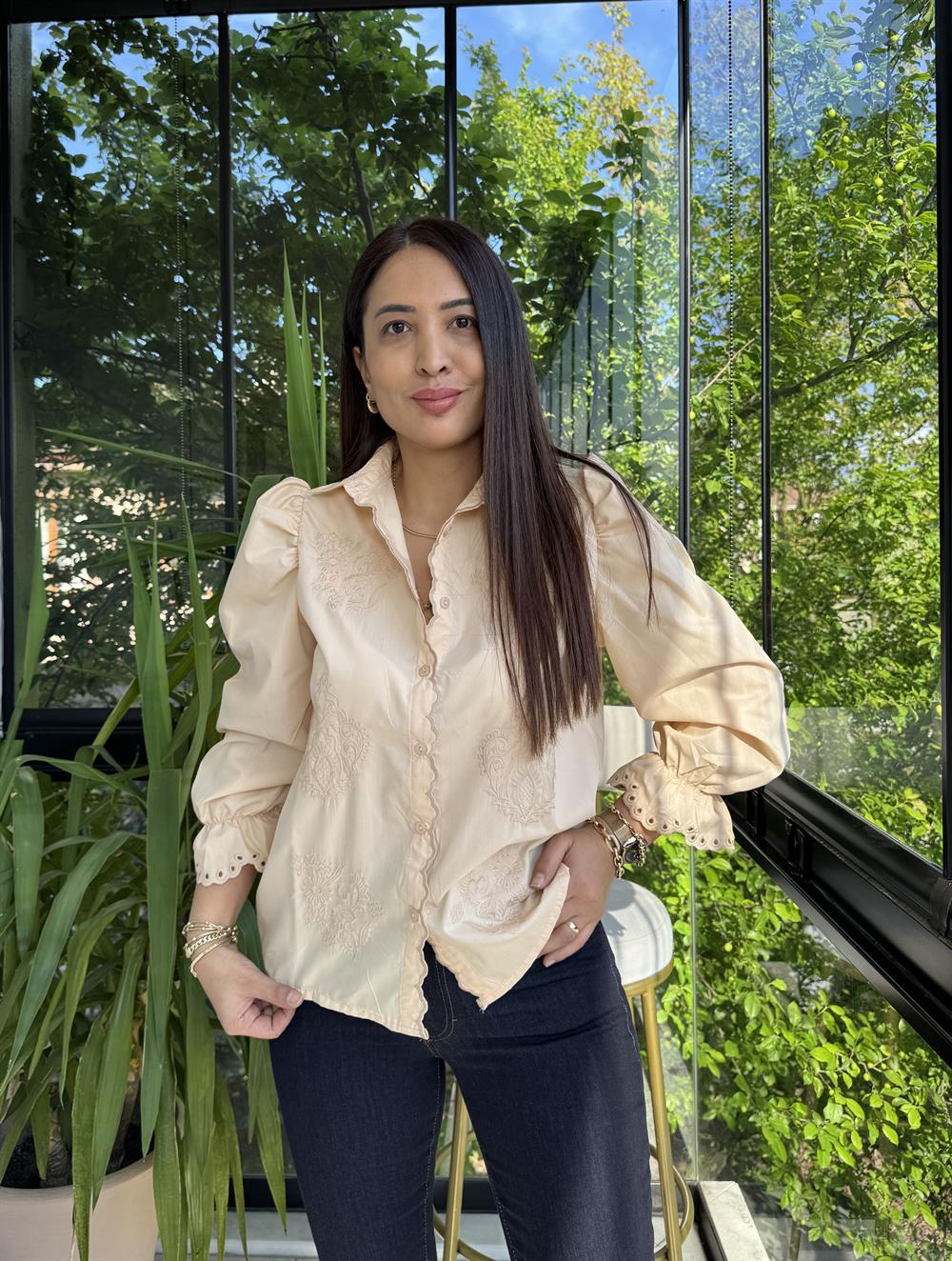 Prenses Gömlek Kavun içi