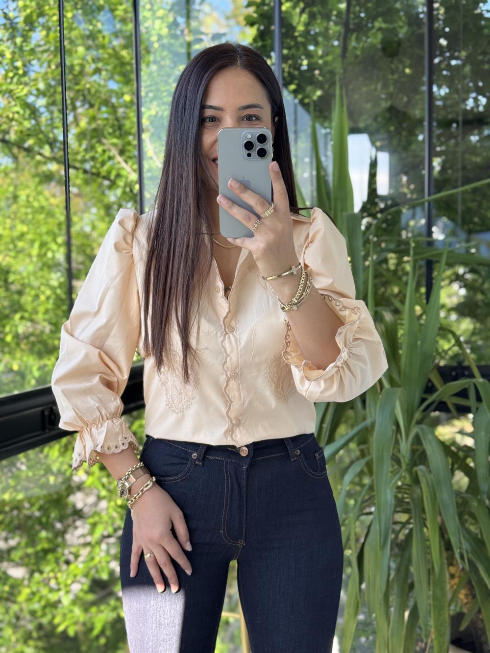 Prenses Gömlek Kavun içi