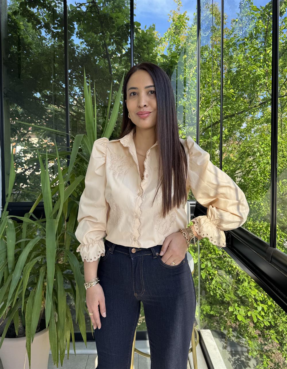 Prenses Gömlek Kavun içi