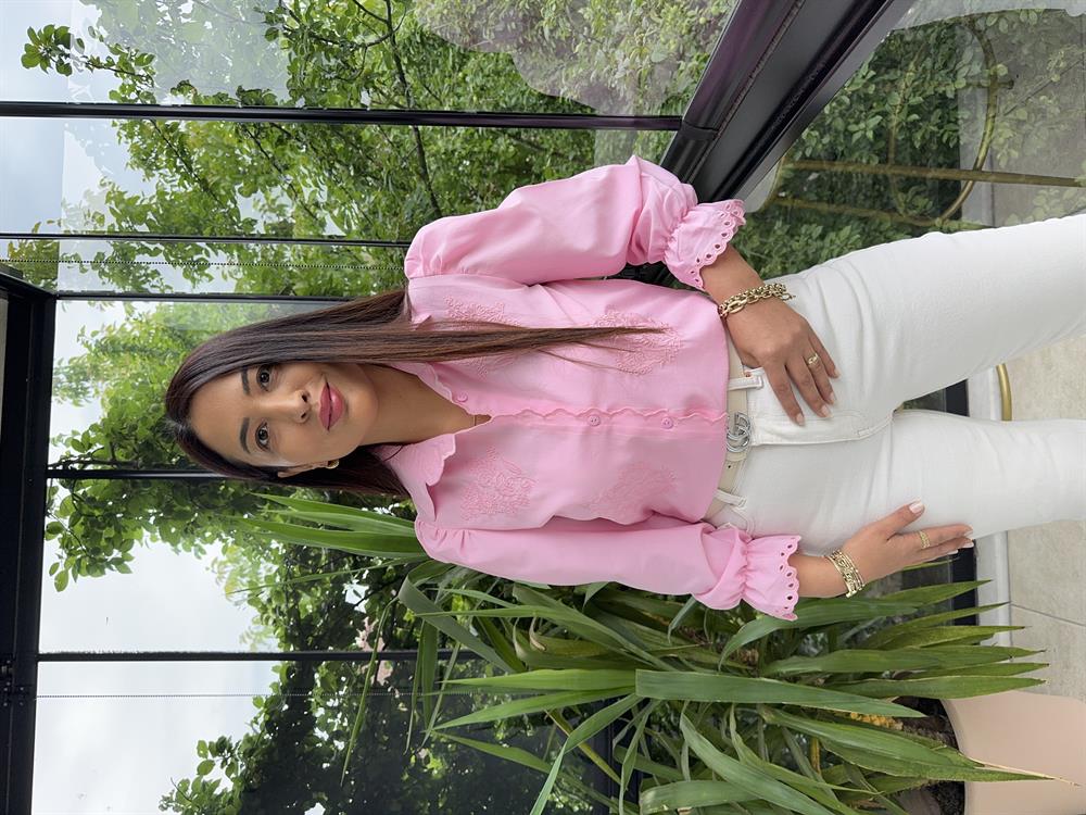 Prenses Gömlek Pembe