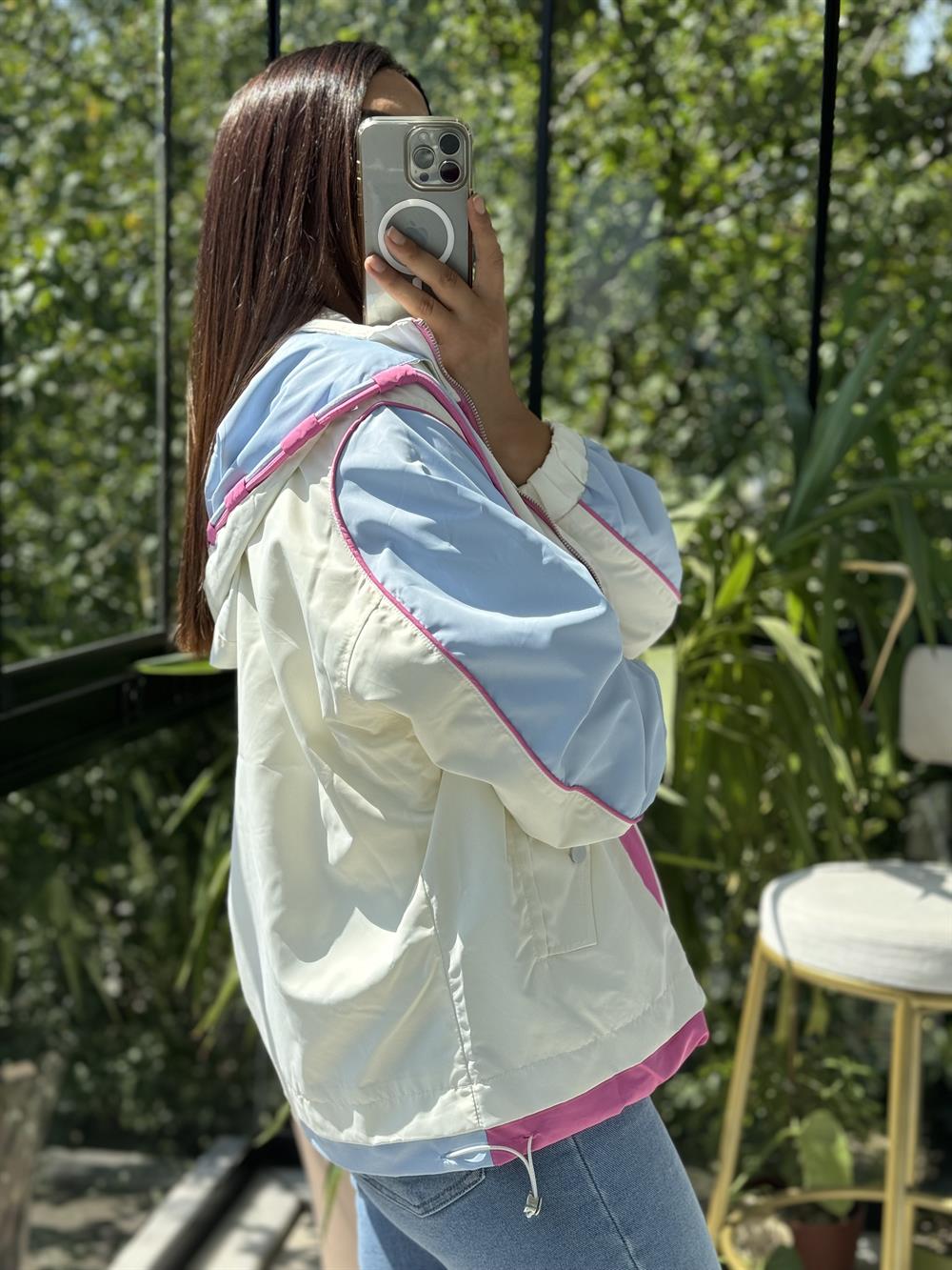 Rainbow Yağmurluk Fuşya