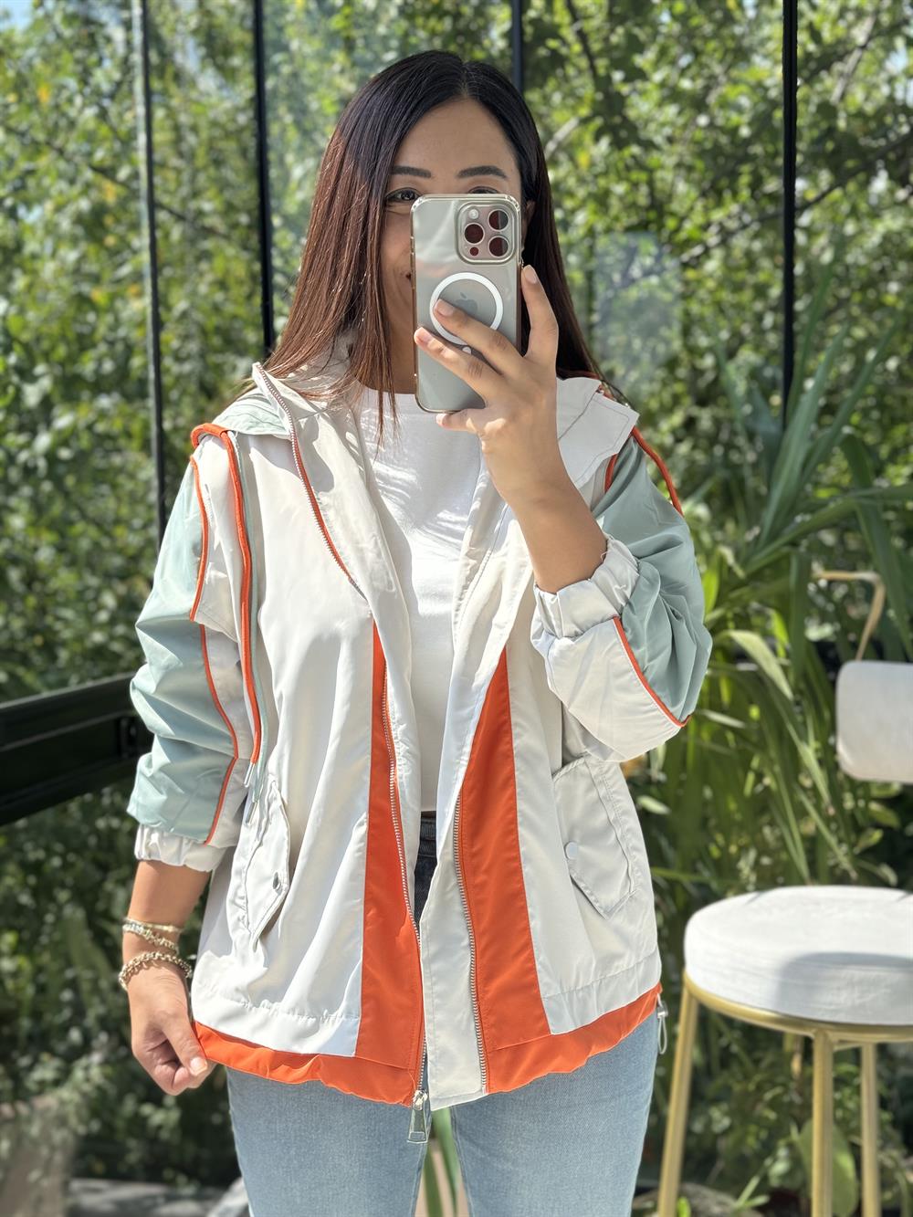 Rainbow Yağmurluk Haki Yeşili