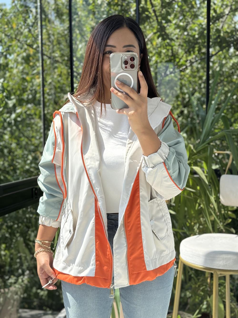 Rainbow Yağmurluk Haki Yeşili