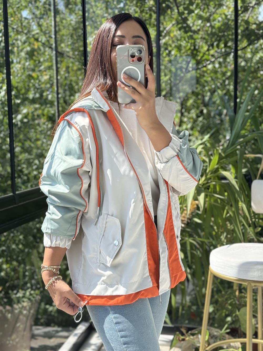 Rainbow Yağmurluk Haki Yeşili