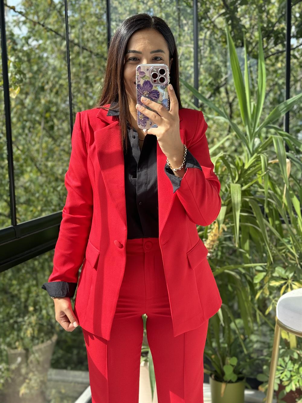 Takım Elbise Kırmızı