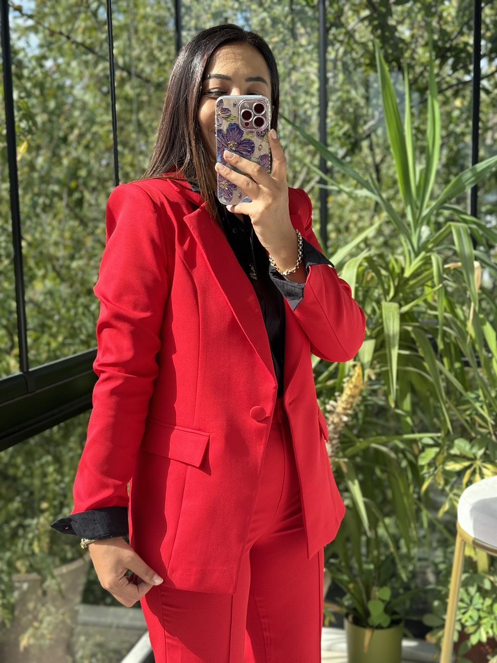 Takım Elbise Kırmızı