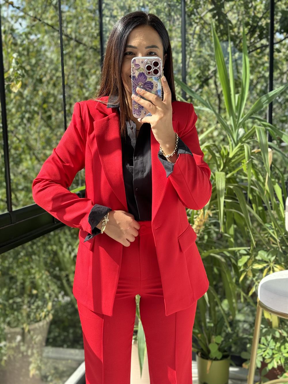 Takım Elbise Kırmızı