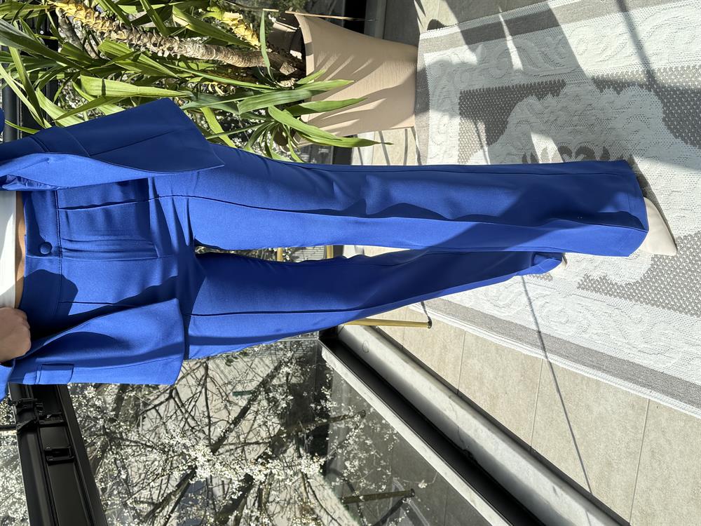 Takım Elbise Sax Mavi