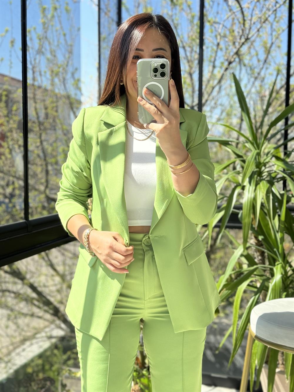 Takım Elbise Yeşil