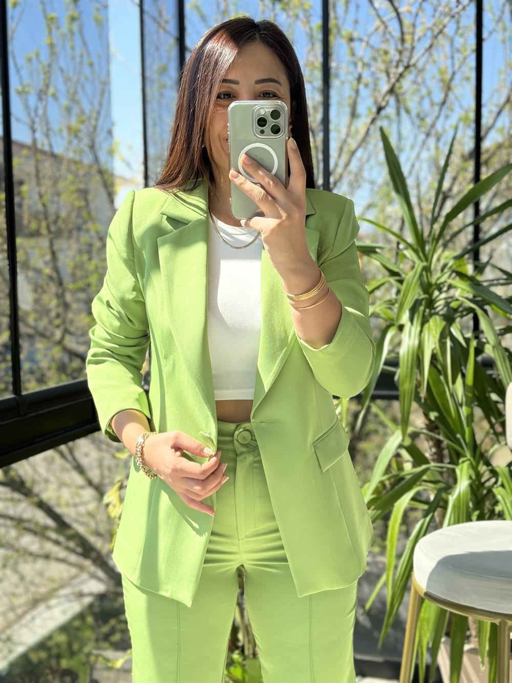 Takım Elbise Yeşil