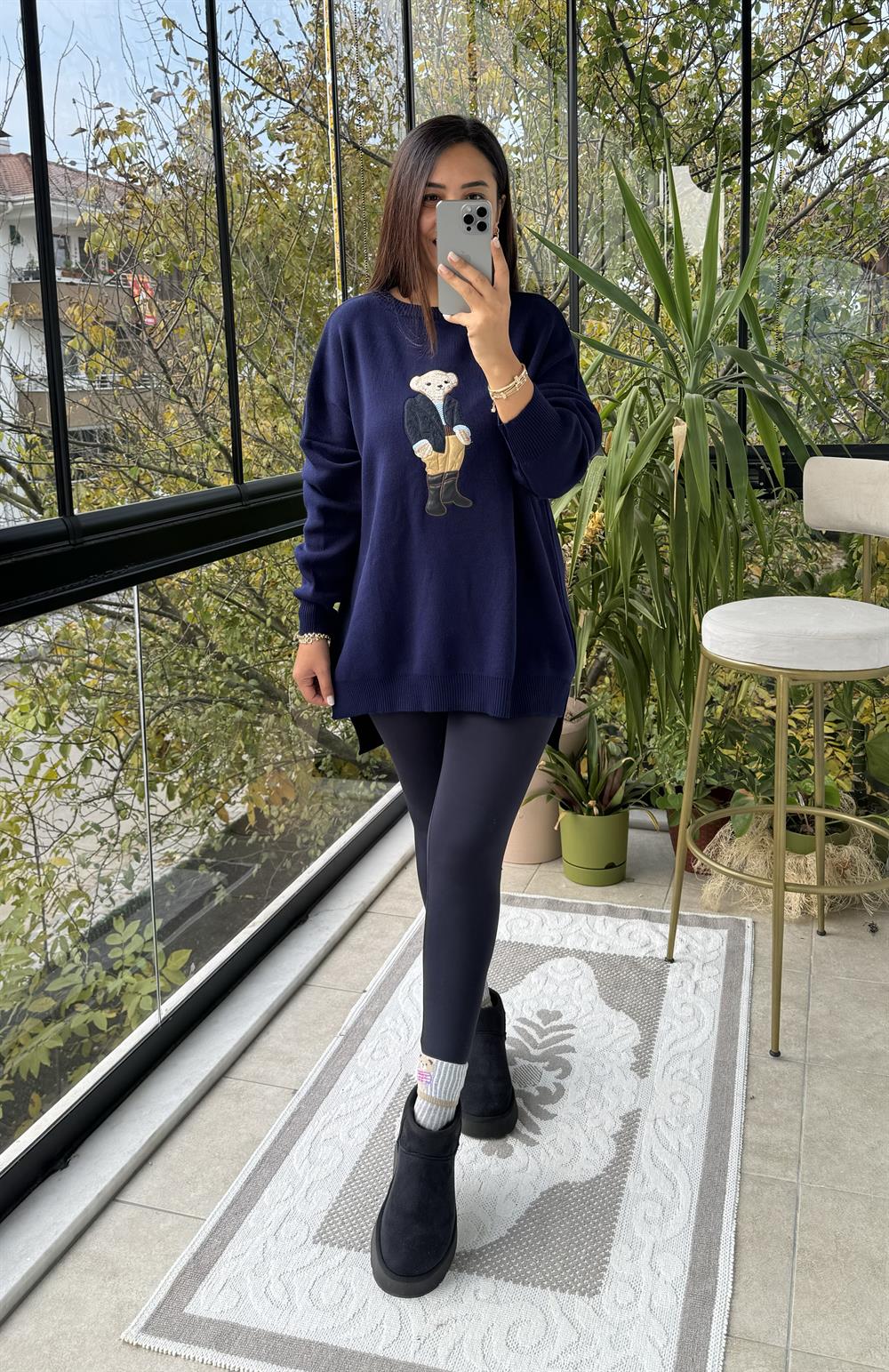 Teddy Kazak Lacivert