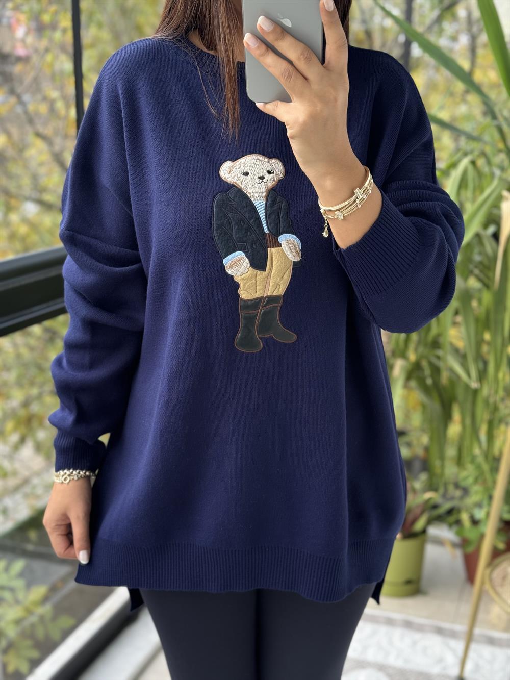 Teddy Kazak Lacivert