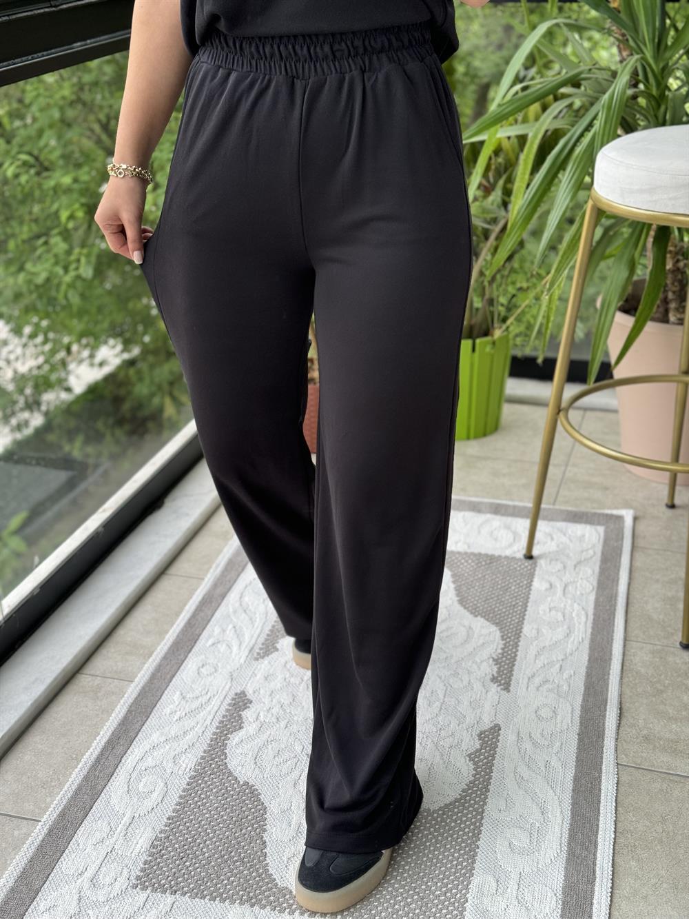 Tişört Pantolon Takım Siyah