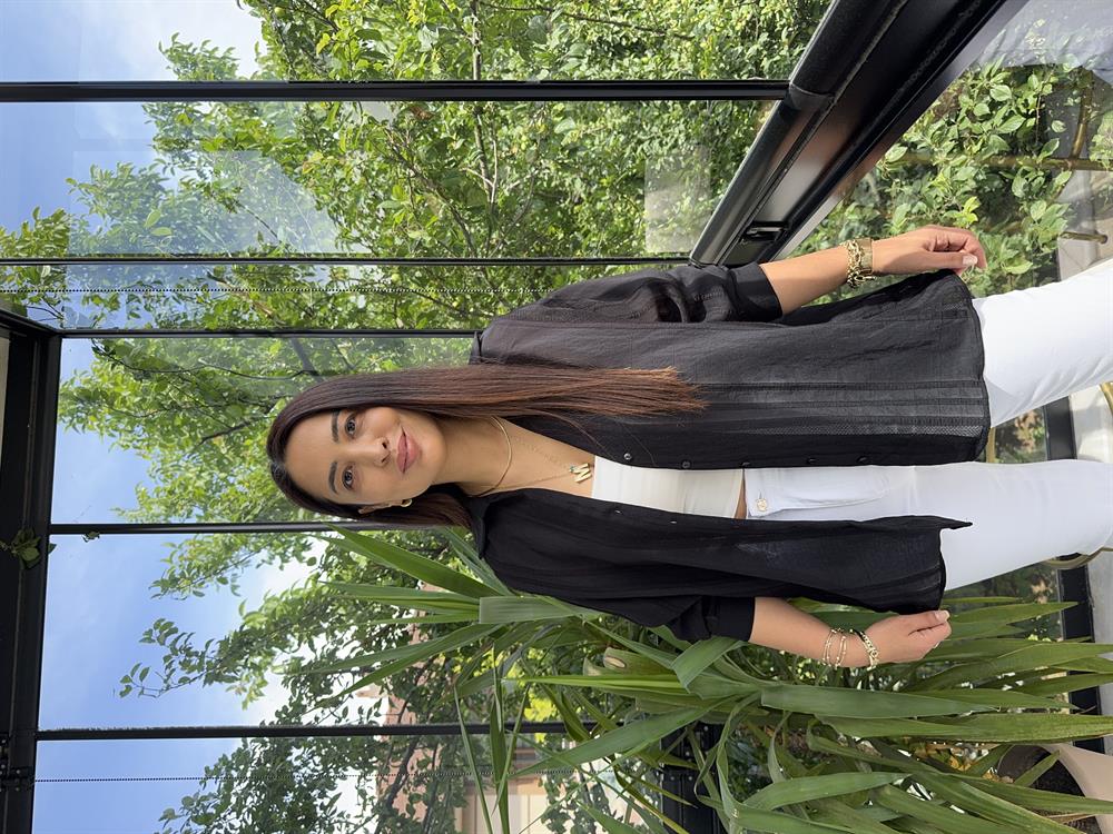 Transparan Gömlek Siyah