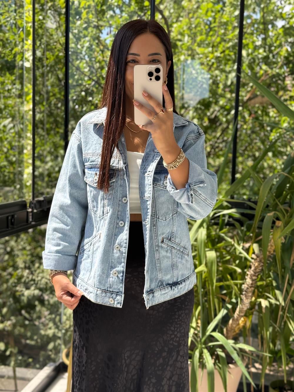 Yan Flato Kot Ceket Mavi