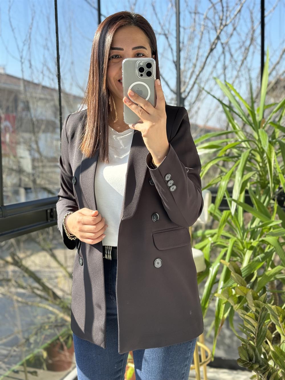 ZRA Model Blazer Ceket Siyah