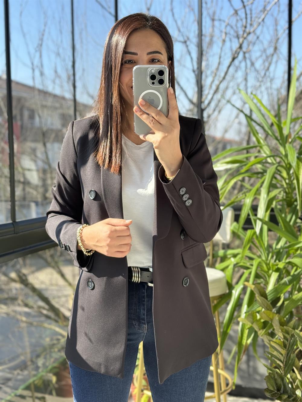 ZRA Model Blazer Ceket Siyah