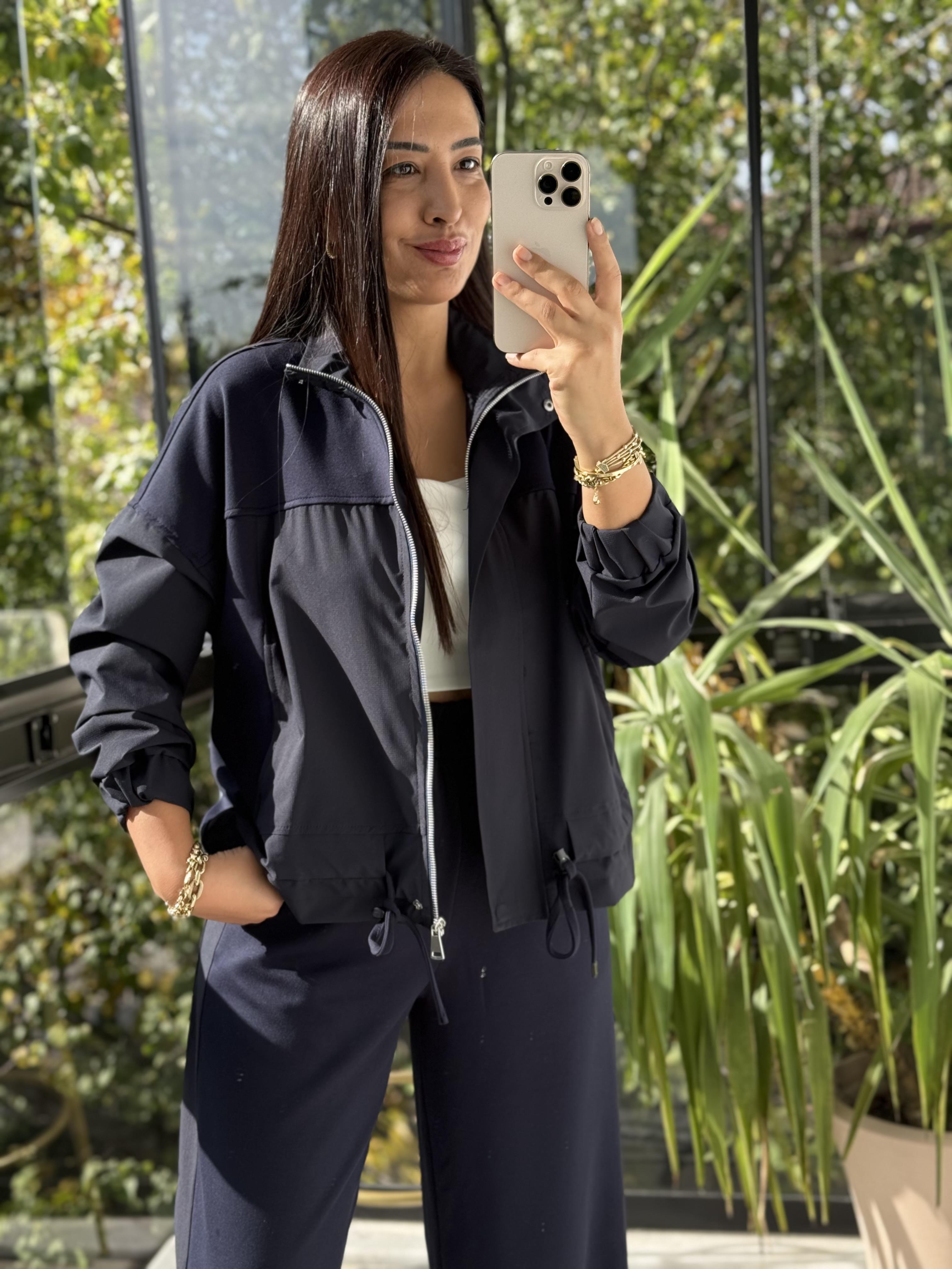 Paraşüt Detaylı Takım Lacivert