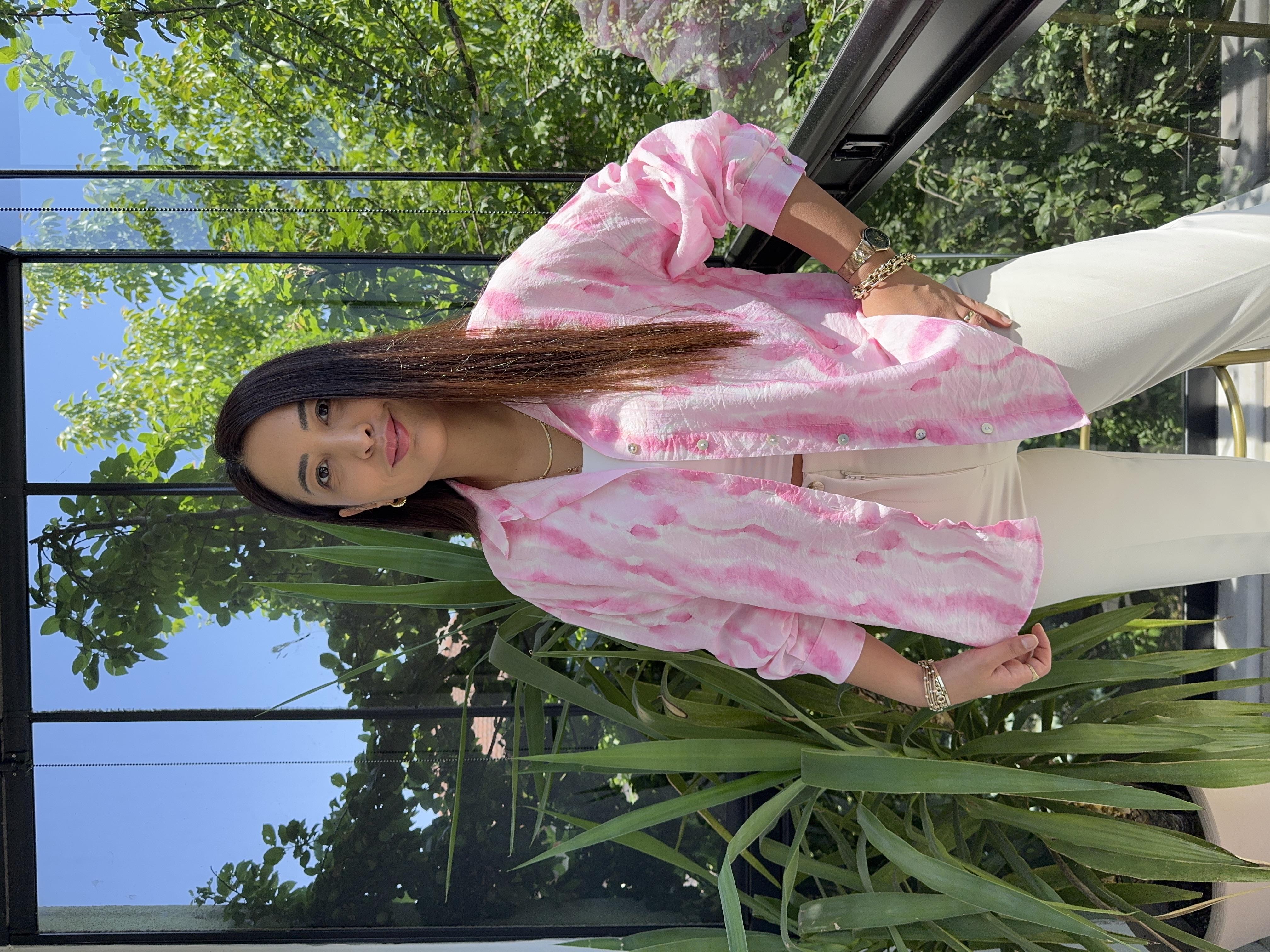 Empirme Gömlek Fuşya