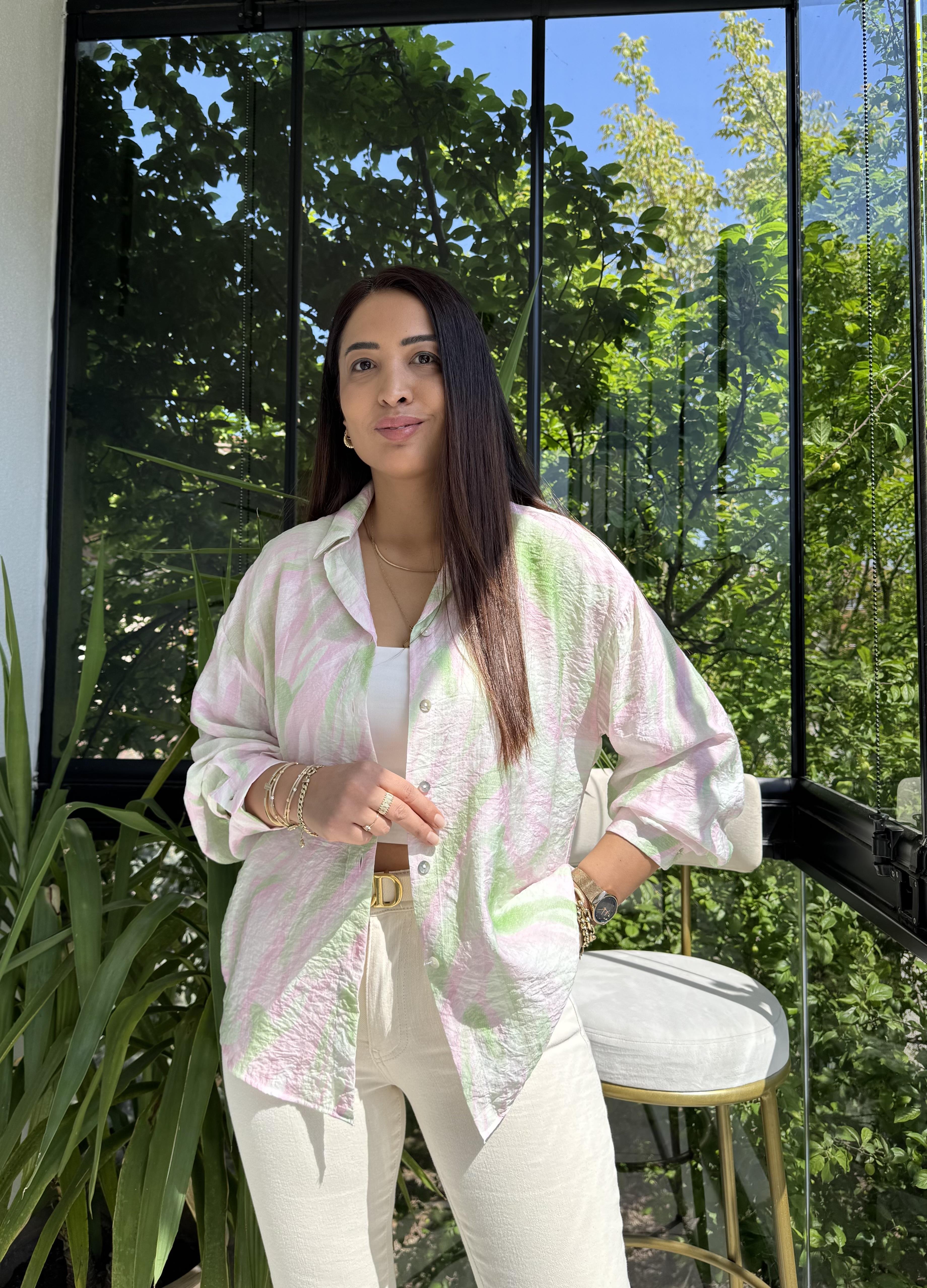 Empirme Gömlek Pembe