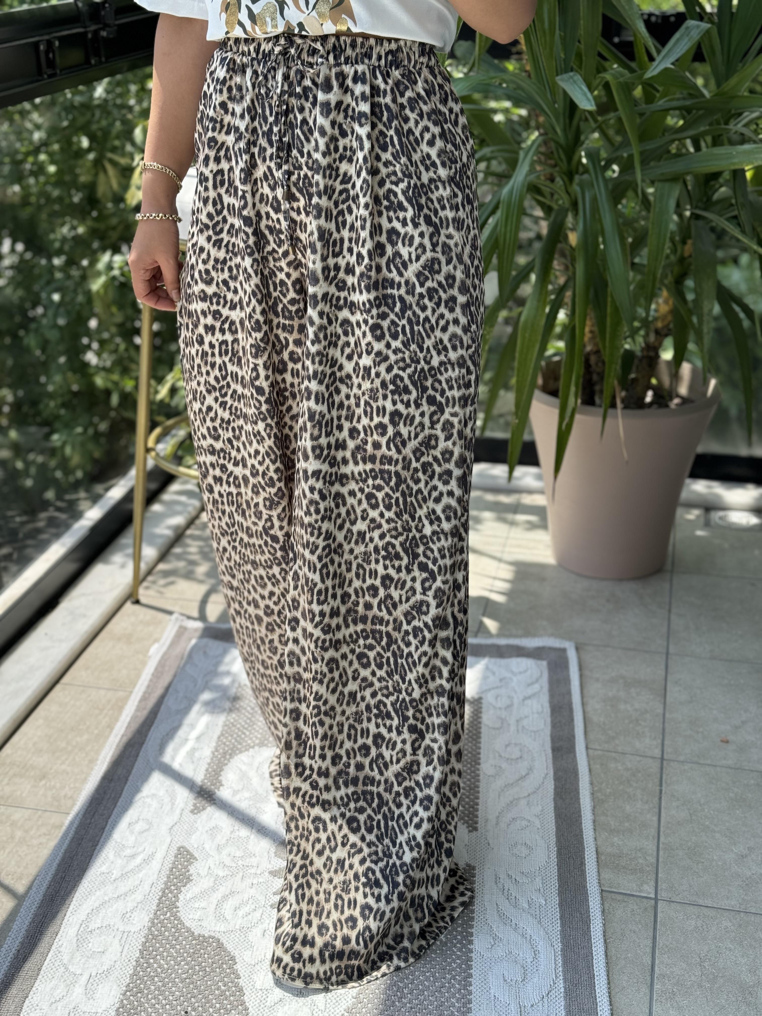 Empirme Saten Pantolon Bej