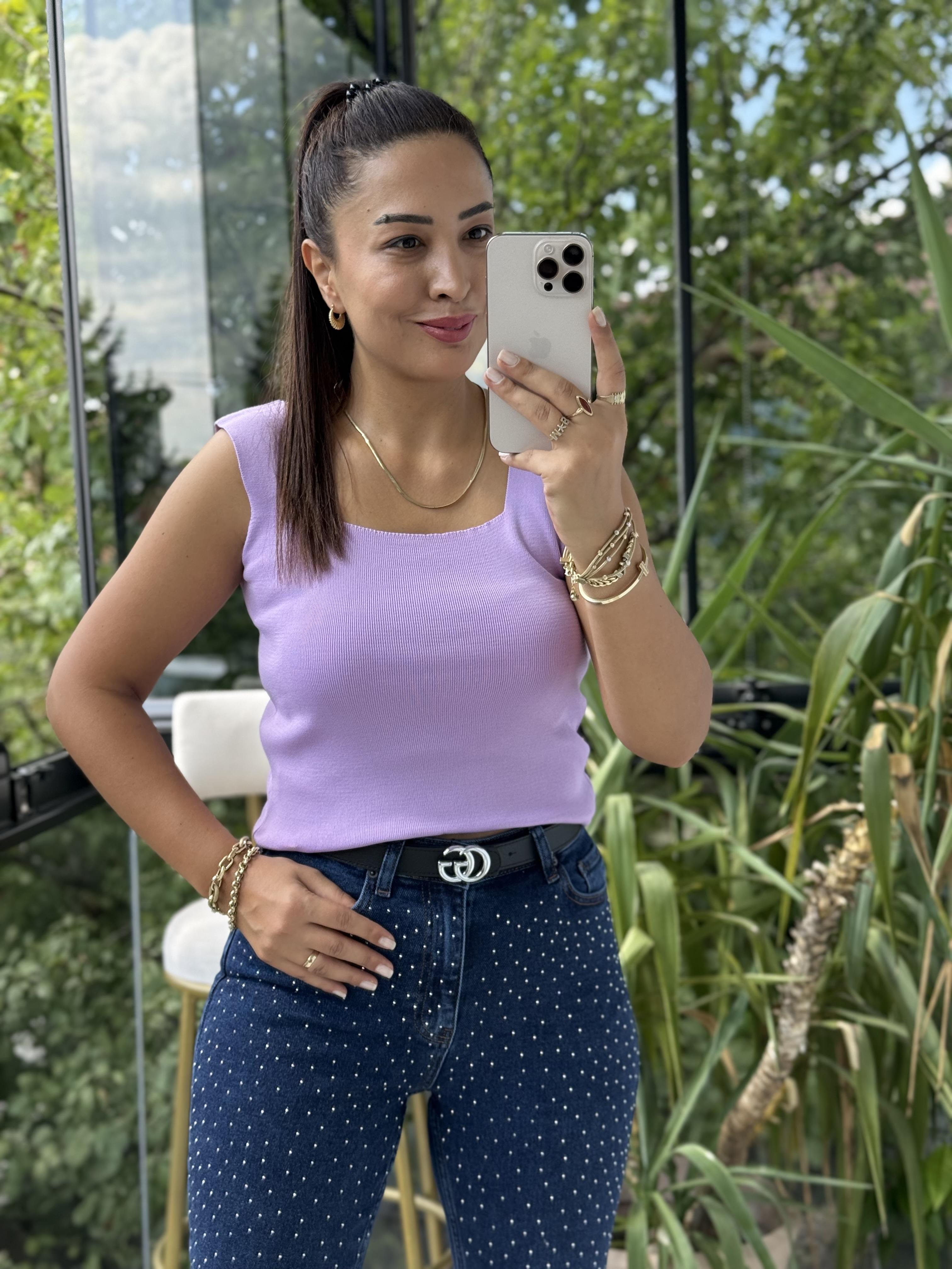 Kare Yaka Atlet Lila