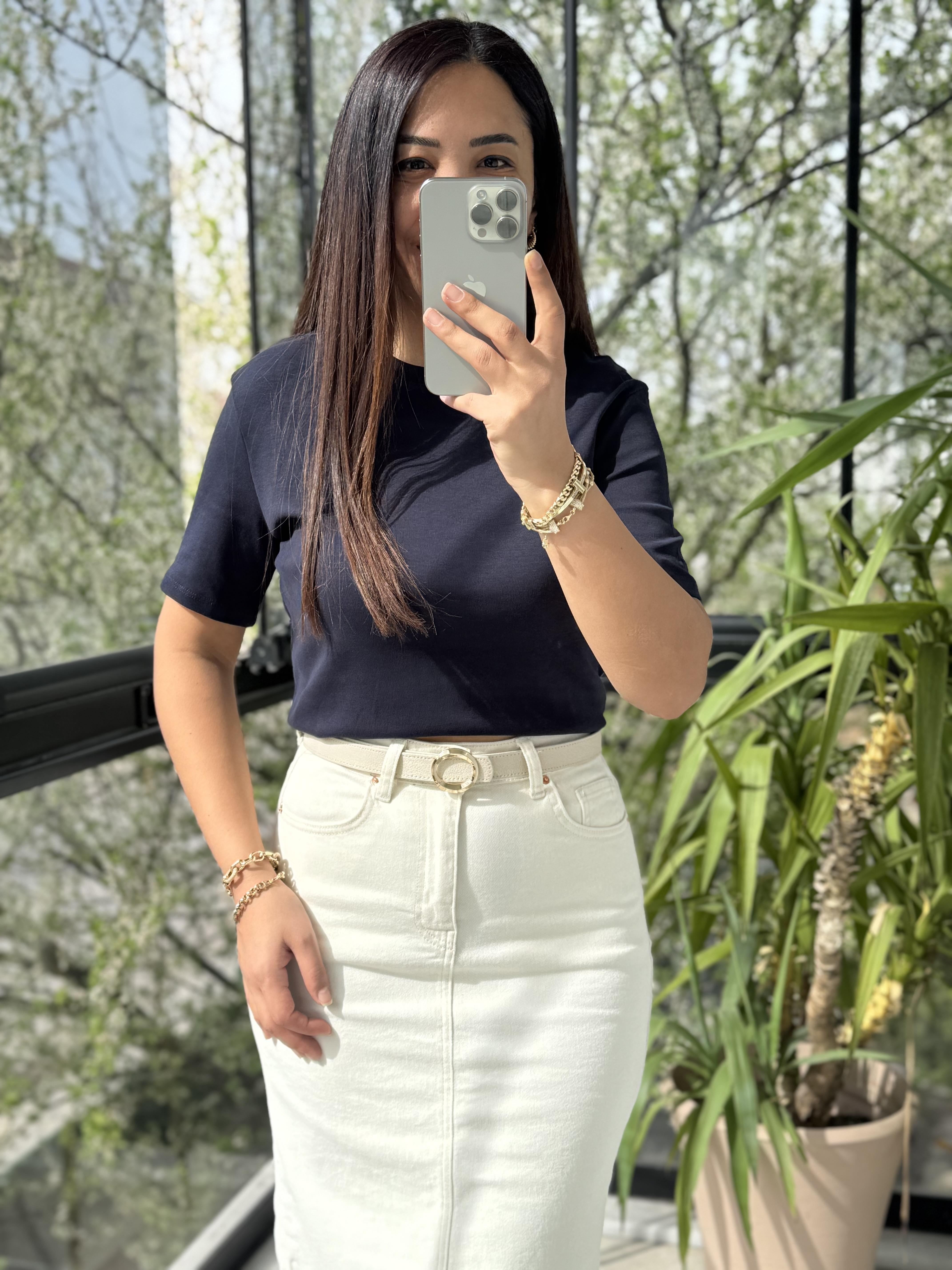 Massi Basic Tişört Lacivert