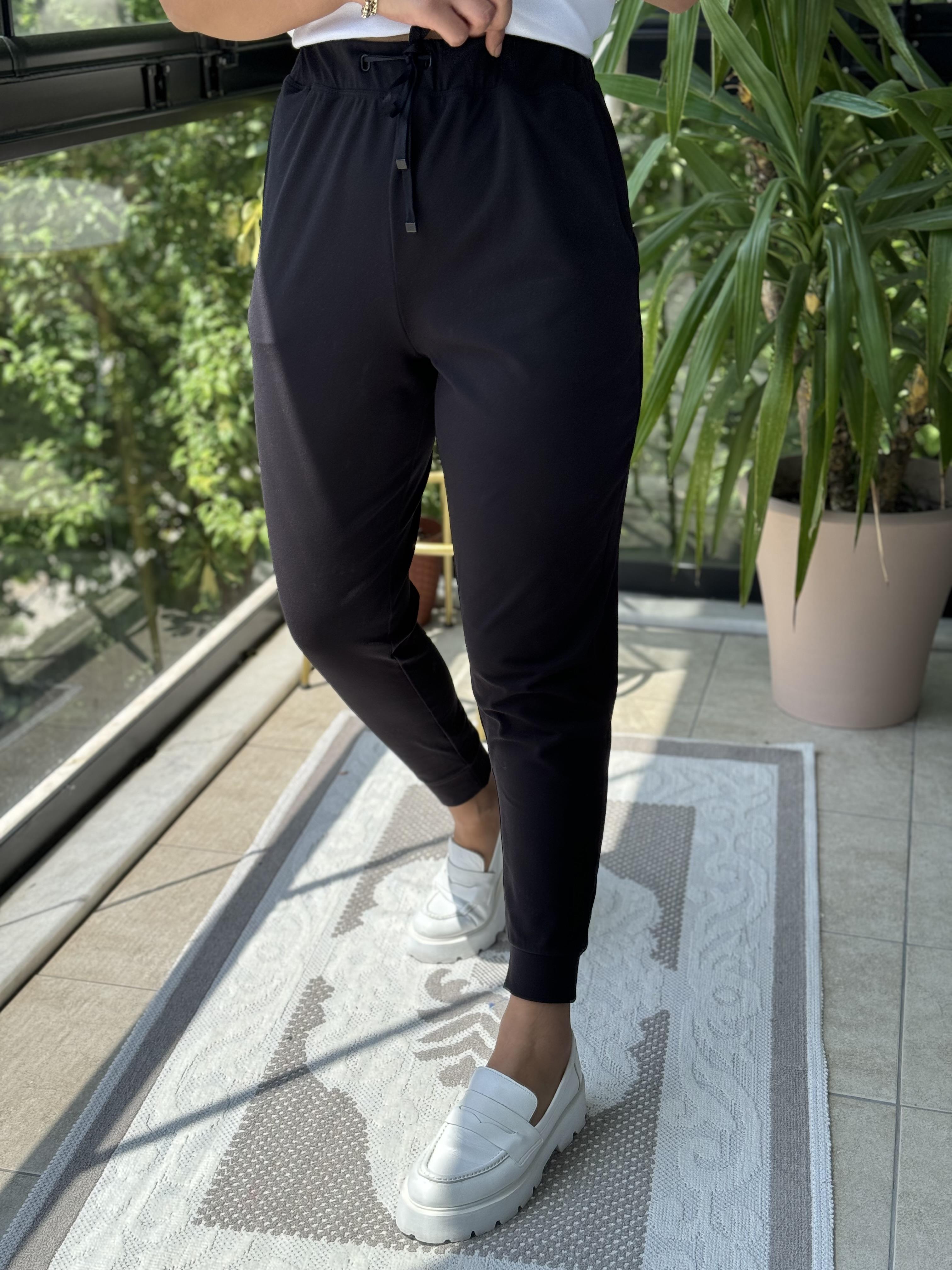 Oysho İpli Lüx Kalite Eşofman Siyah