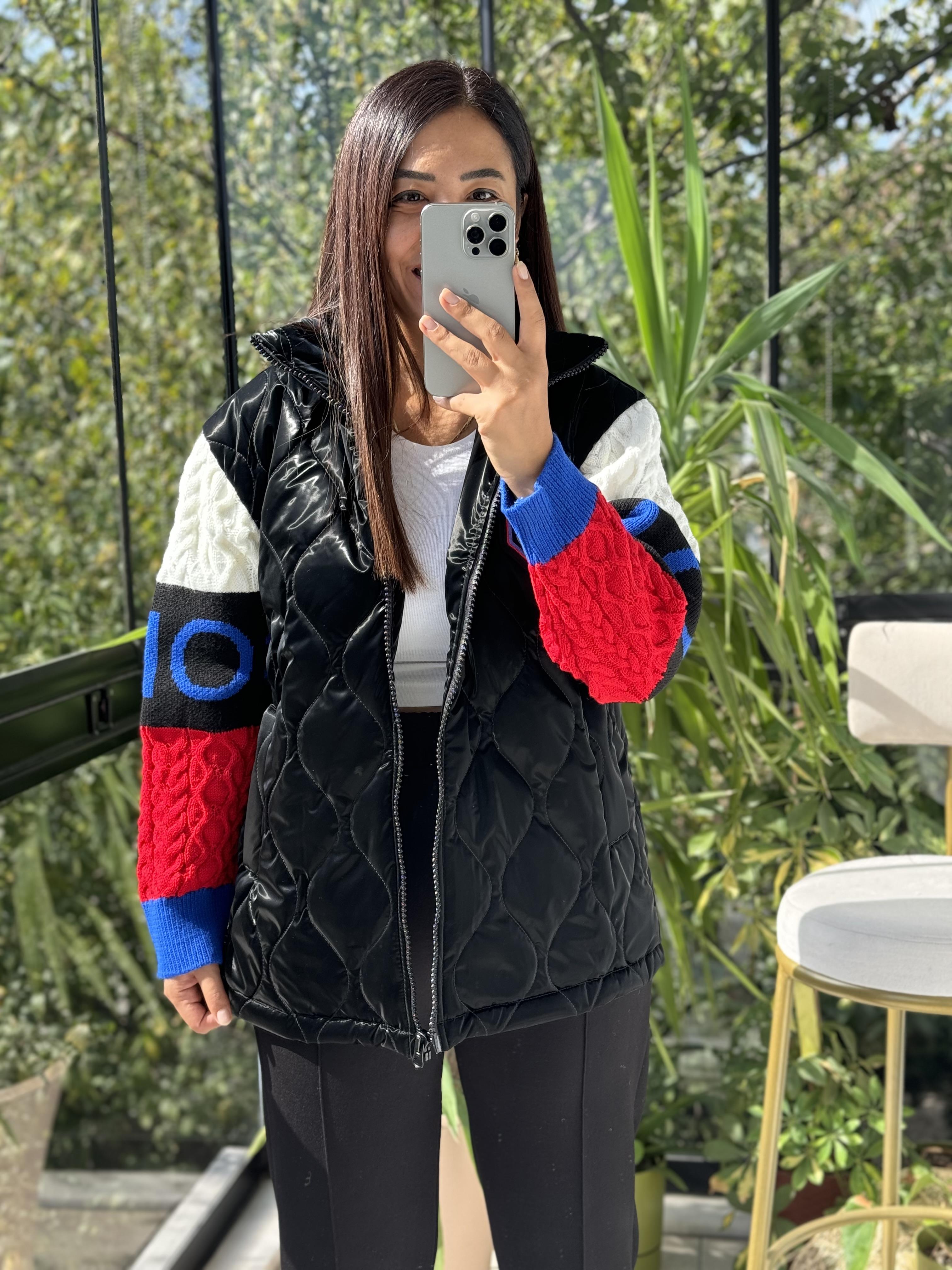 Pearl Triko Mont Siyah