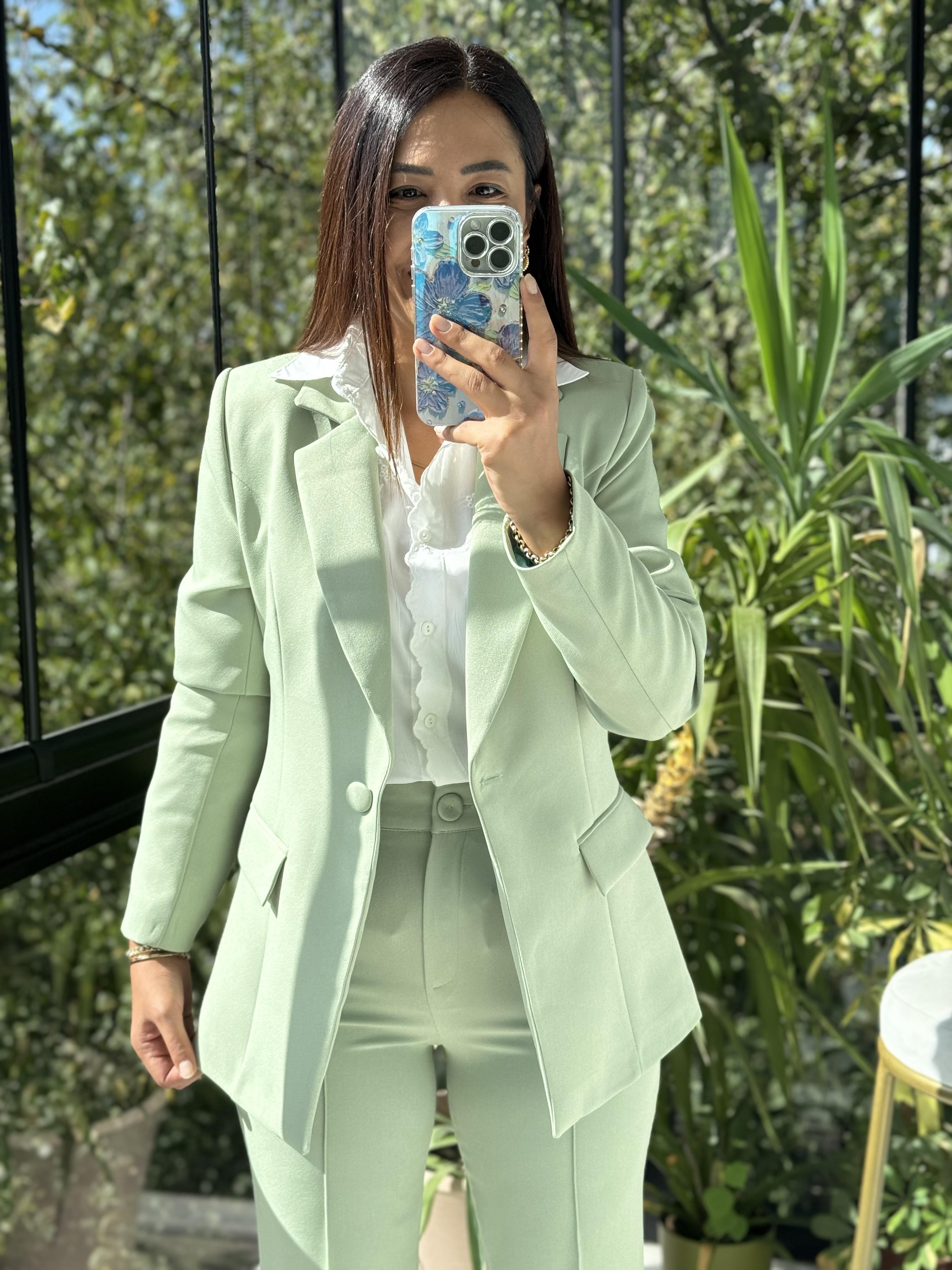 Takım Elbise Çağla Yeşili