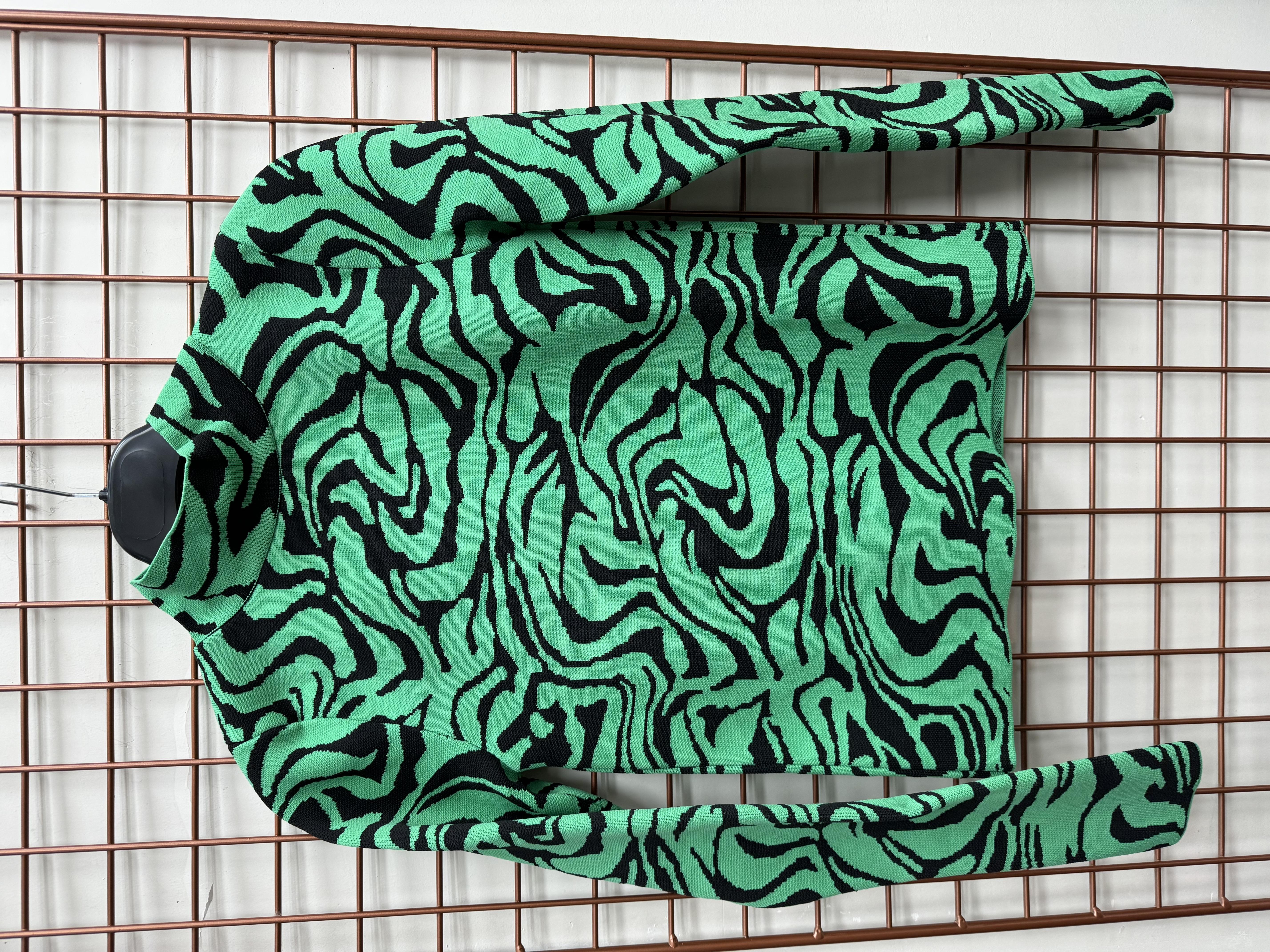 Yarım Balıkçı Triko Yeşil