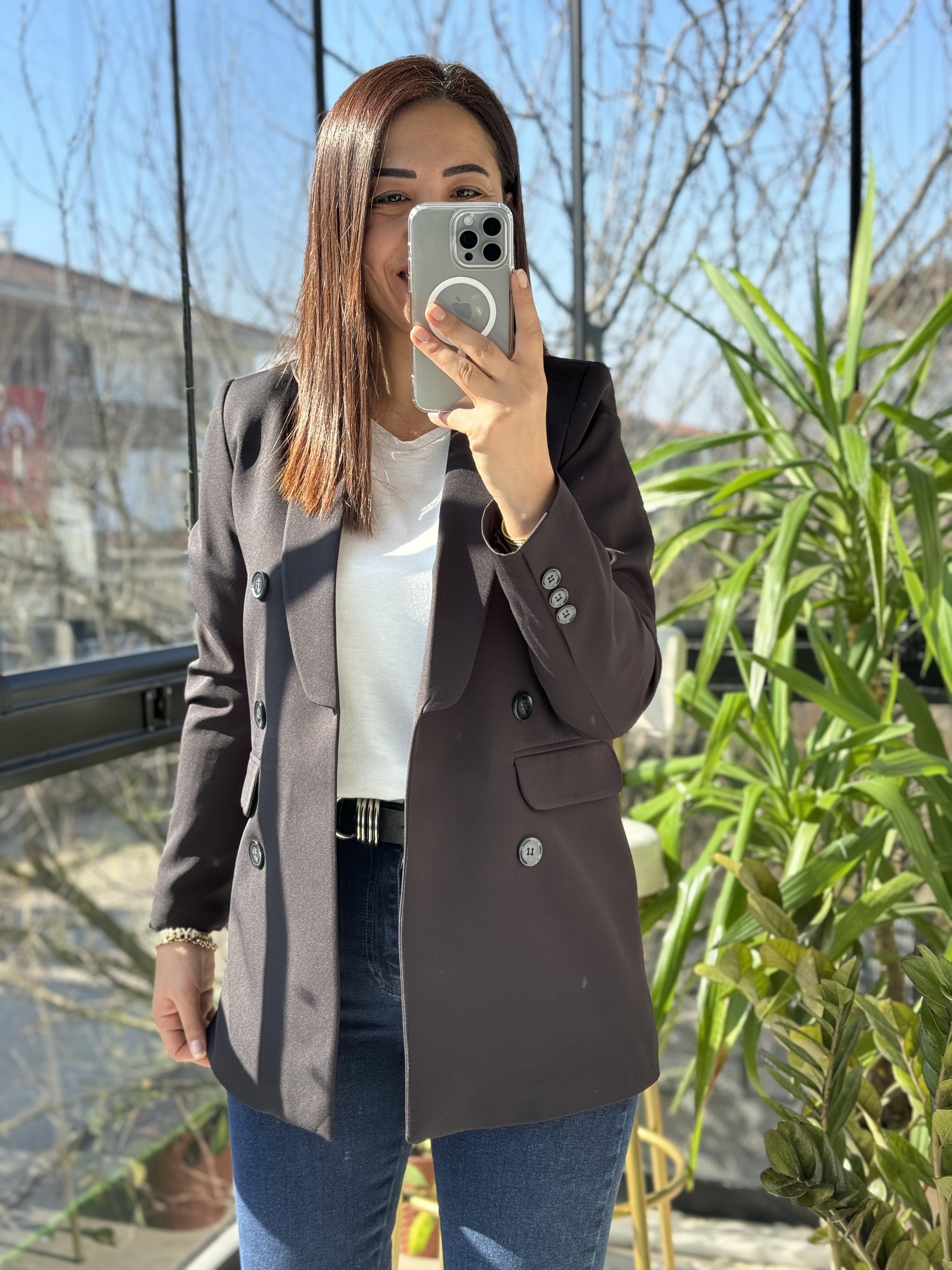 ZRA Model Blazer Ceket Siyah