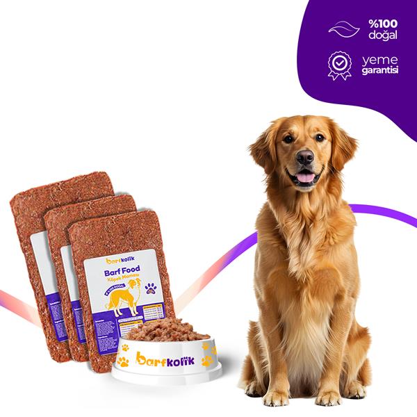 BARFFOOD 5 KG 1000 GR  Köpek Maması-Çiğ Beslenme