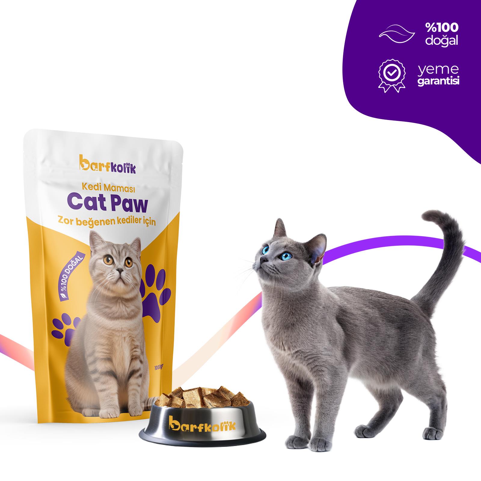 BARF CAT PAW 8 KG Kedi Maması-Çiğ Beslenme