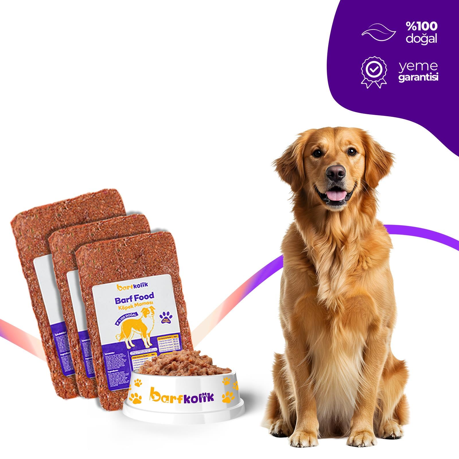 BARFFOOD 5 KG 1000 GR  Köpek Maması-Çiğ Beslenme