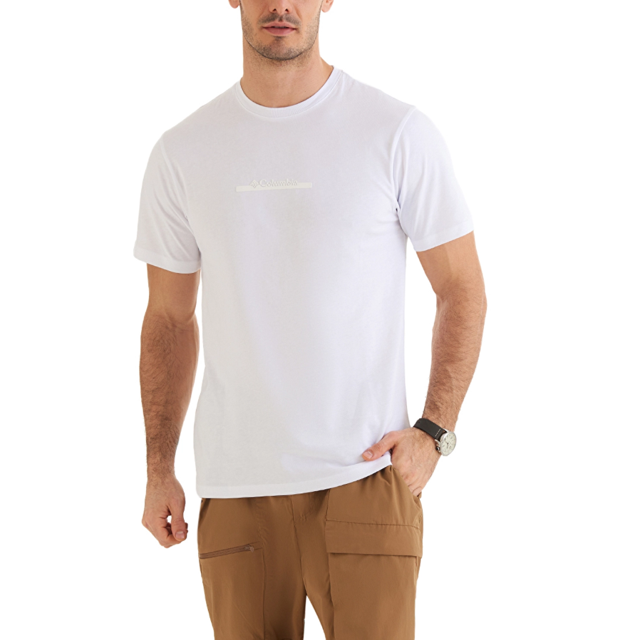 Columbia CSC M Bar Split Graphic SS TEE Erkek Tshirt