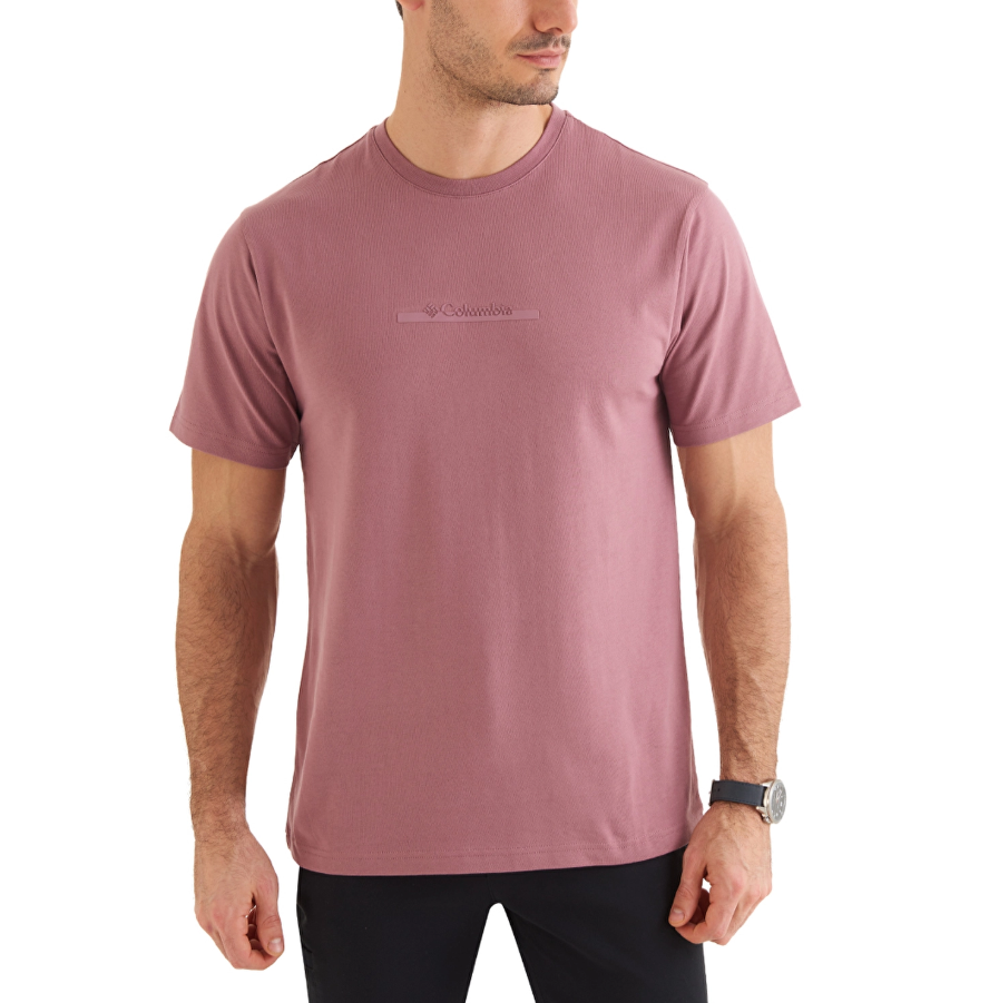 Columbia CSC M Bar Split Graphic SS TEE Erkek Tshirt