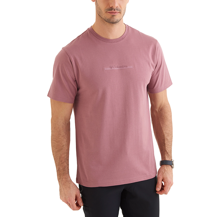 Columbia CSC M Bar Split Graphic SS TEE Erkek Tshirt