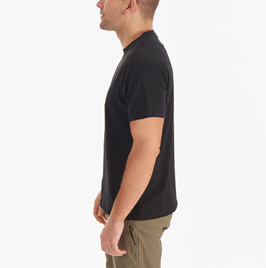 Columbia Csc M Basic Big Logo Brushed ss Tee Erkek Tshirt