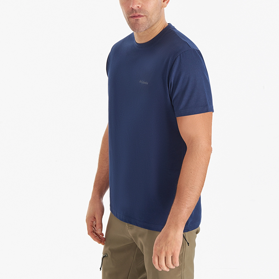 Columbia Csc M Basic Big Logo Brushed ss Tee Erkek Tshirt