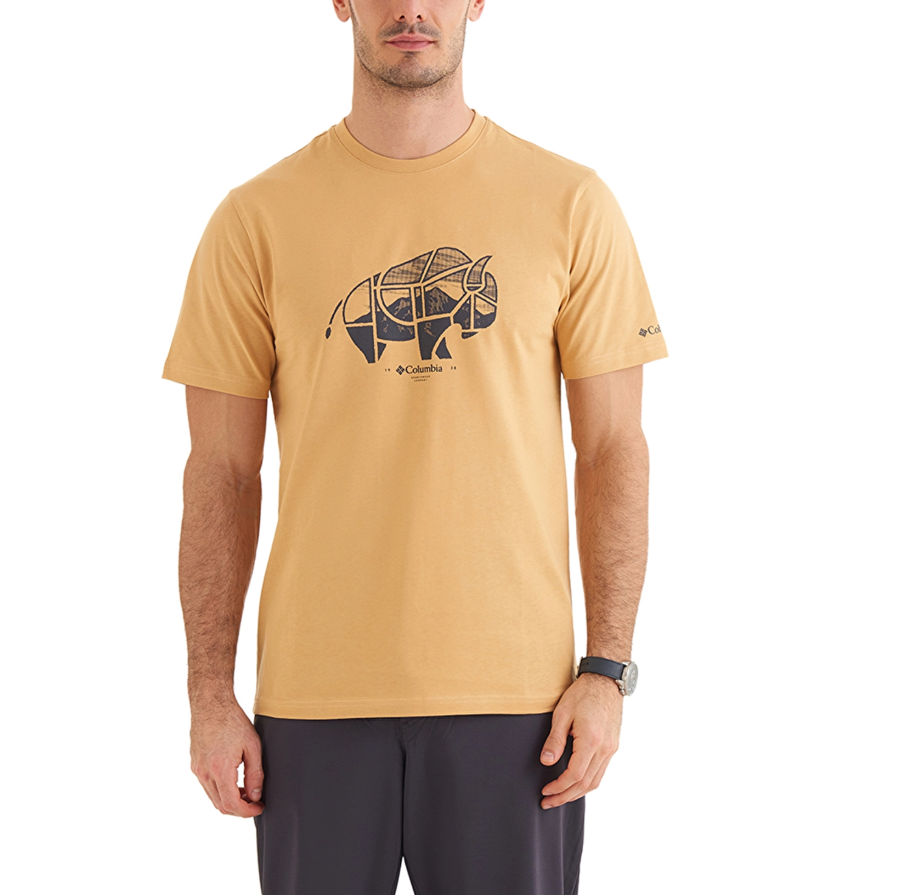 Columbia CSC M Range Roamer Outdoor SS TEE Erkek Tshirt