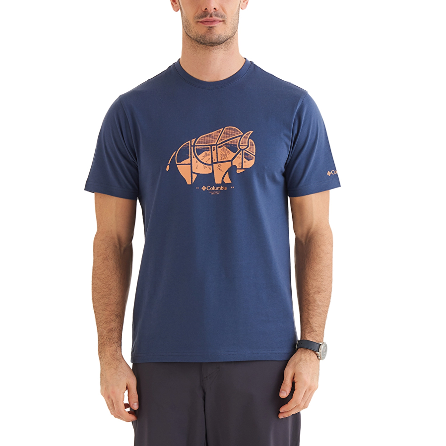 Columbia CSC M Range Roamer Outdoor SS TEE Erkek Tshirt