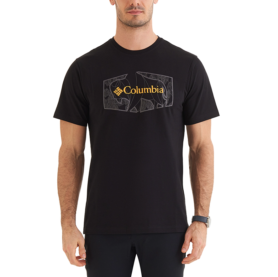 Columbia Csc M Roam Hex Graphıc Ss Tee Erkek Tshirt